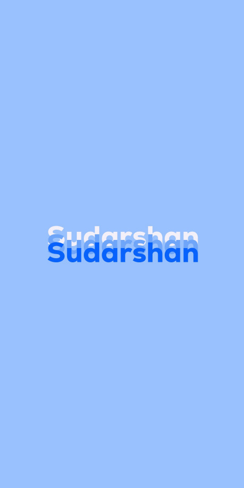 Free photo of Name DP: Sudarshan