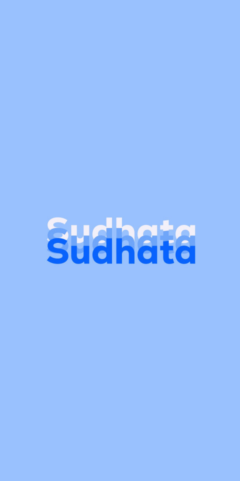 Free photo of Name DP: Sudhata
