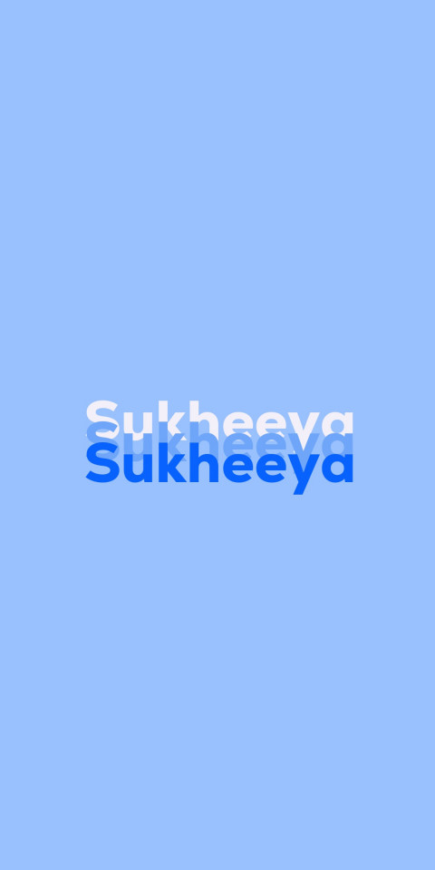 Free photo of Name DP: Sukheeya