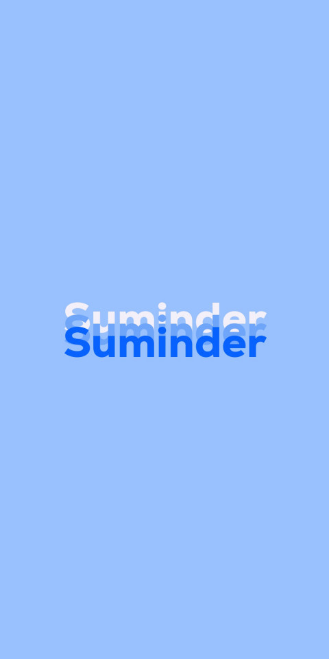 Free photo of Name DP: Suminder