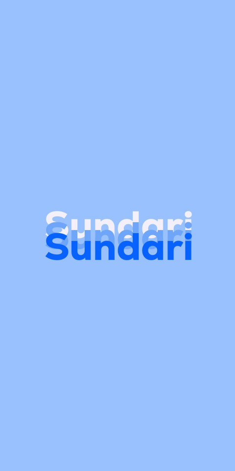 Free photo of Name DP: Sundari