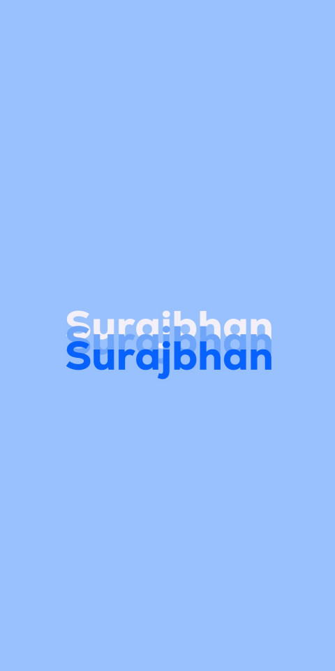 Free photo of Name DP: Surajbhan