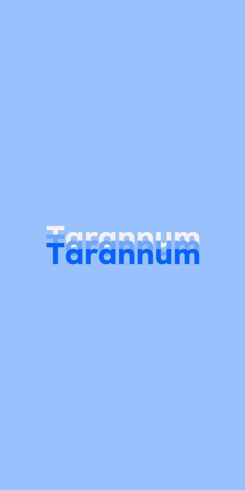Free photo of Name DP: Tarannum