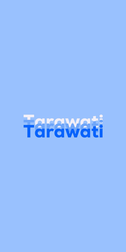 Free photo of Name DP: Tarawati