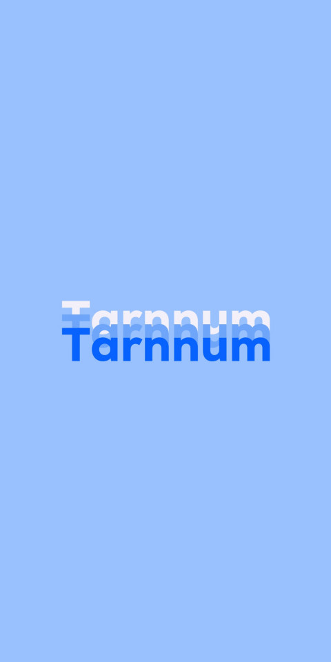 Free photo of Name DP: Tarnnum