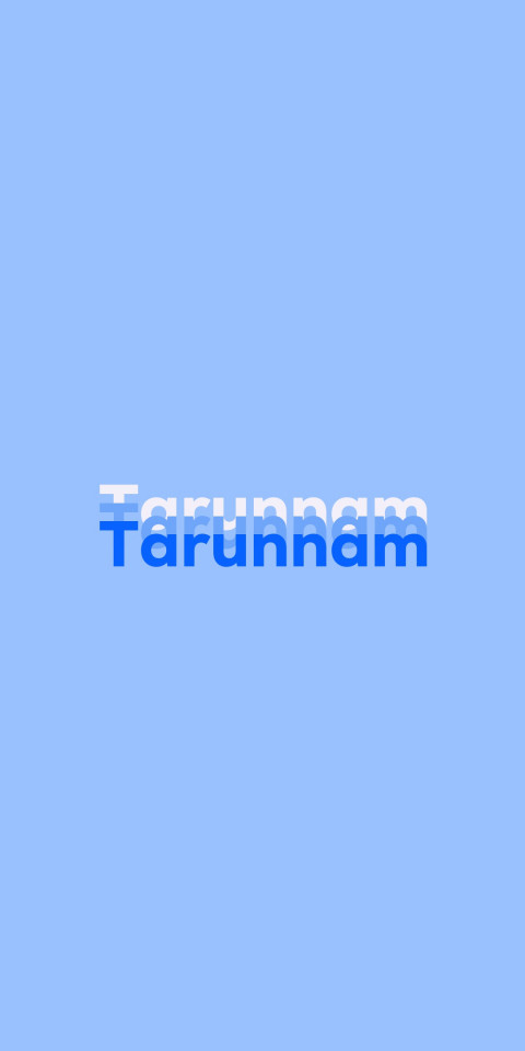 Free photo of Name DP: Tarunnam