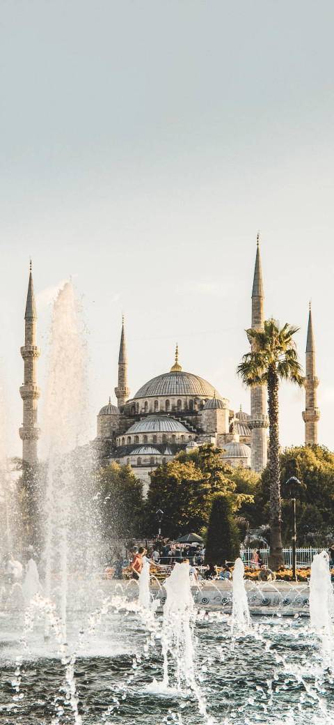 Free photo of The Blue Mosque Wallpaper #423