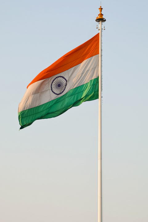 Free photo of The national flag of India