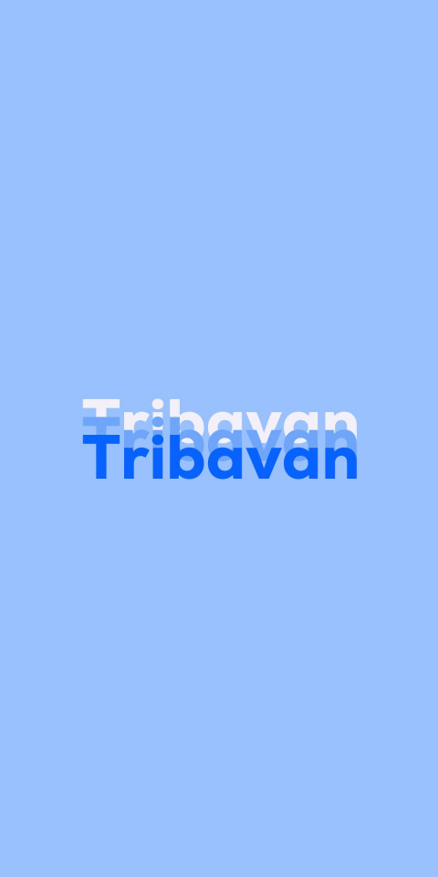 Free photo of Name DP: Tribavan