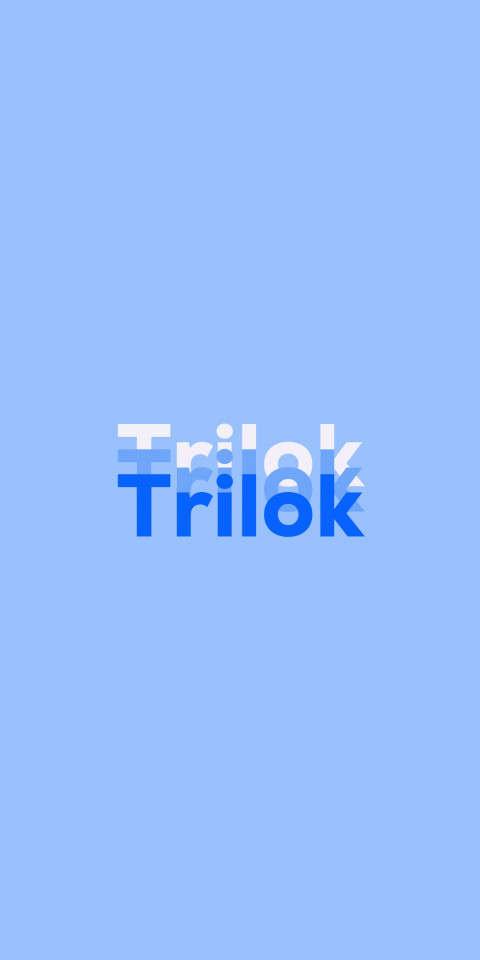 Free photo of Name DP: Trilok