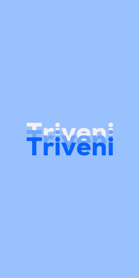 Free photo of Name DP: Triveni