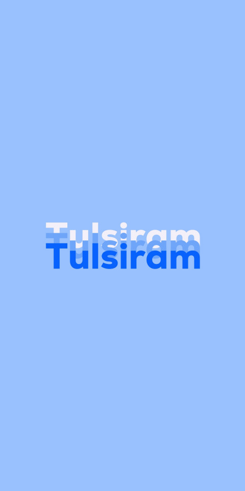 Free photo of Name DP: Tulsiram