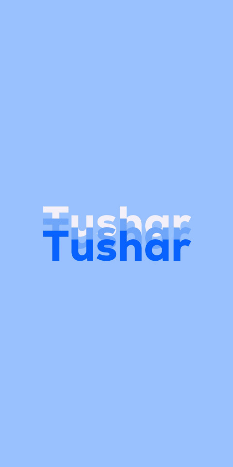 Free photo of Name DP: Tushar