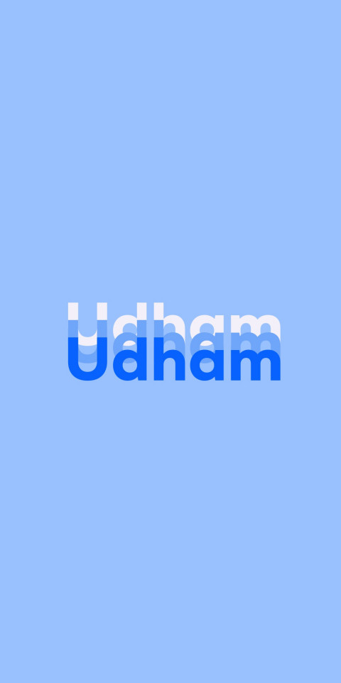 Free photo of Name DP: Udham