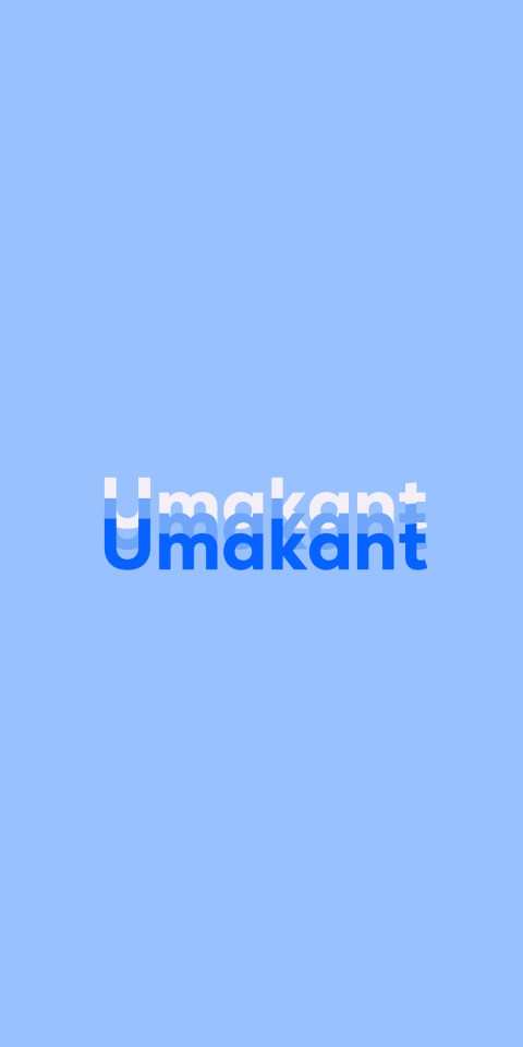 Free photo of Name DP: Umakant
