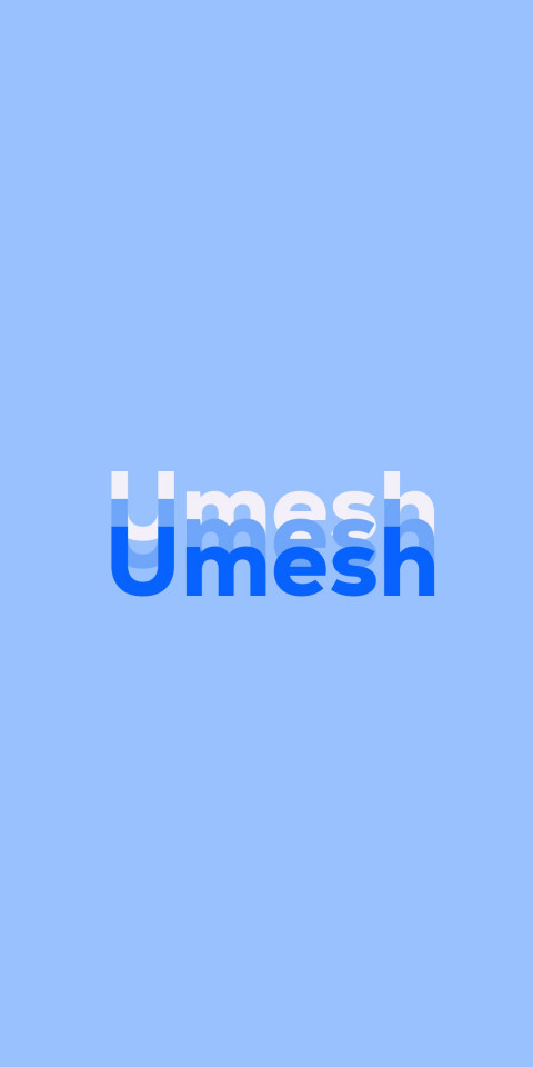 Free photo of Name DP: Umesh