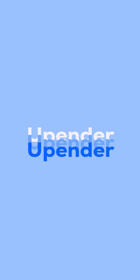 Free photo of Name DP: Upender