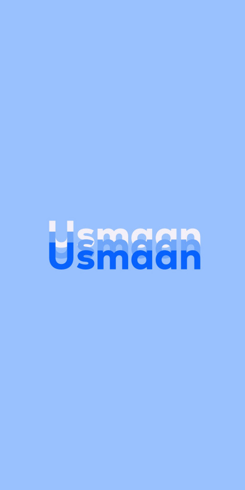 Free photo of Name DP: Usmaan