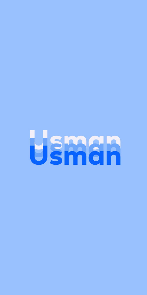 Free photo of Name DP: Usman