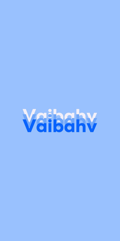 Free photo of Name DP: Vaibahv