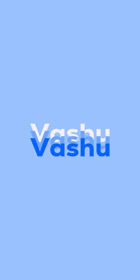 Free photo of Name DP: Vashu