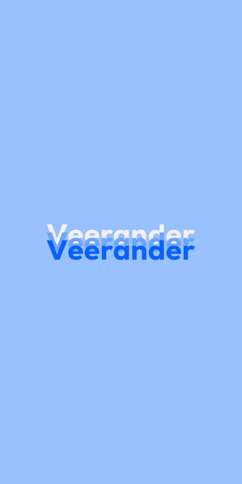 Free photo of Name DP: Veerander