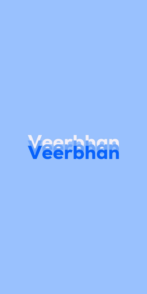 Free photo of Name DP: Veerbhan