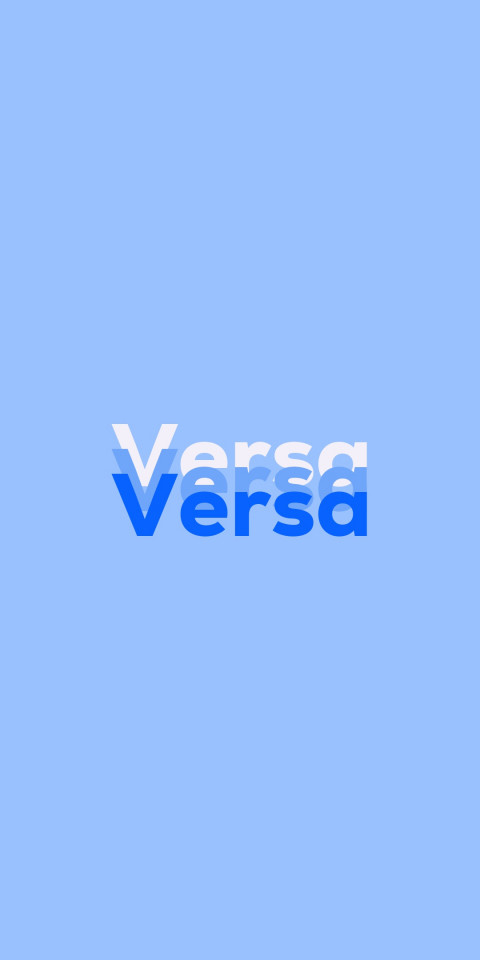 Free photo of Name DP: Versa