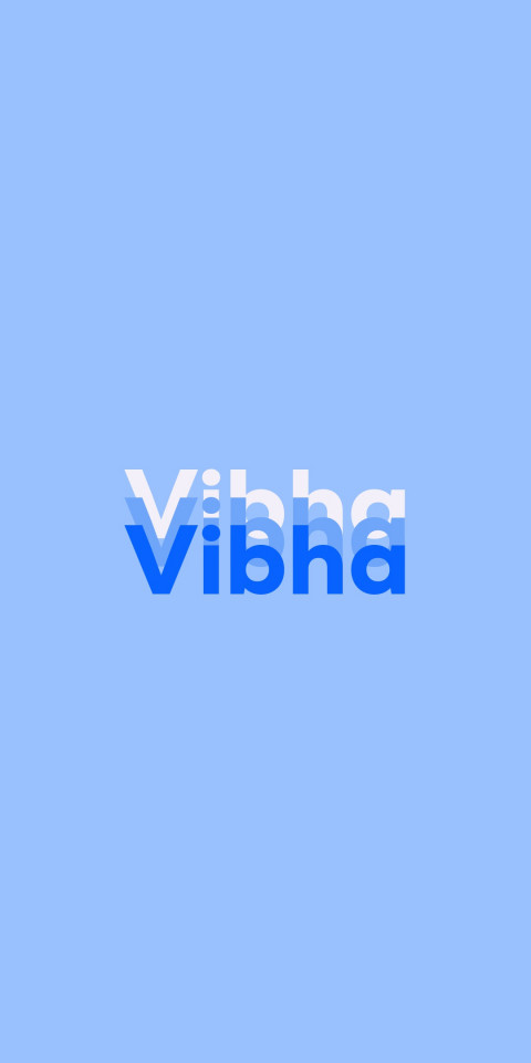 Free photo of Name DP: Vibha