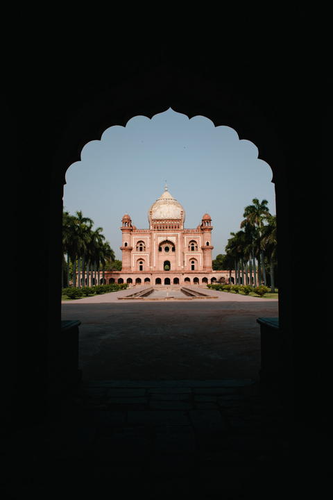 Free photo of View of Tomb of Safdar Jang from Entrance
