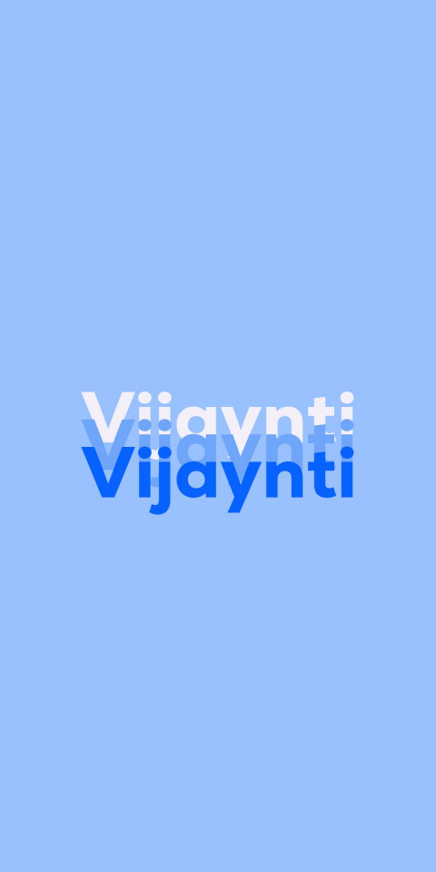 Free photo of Name DP: Vijaynti