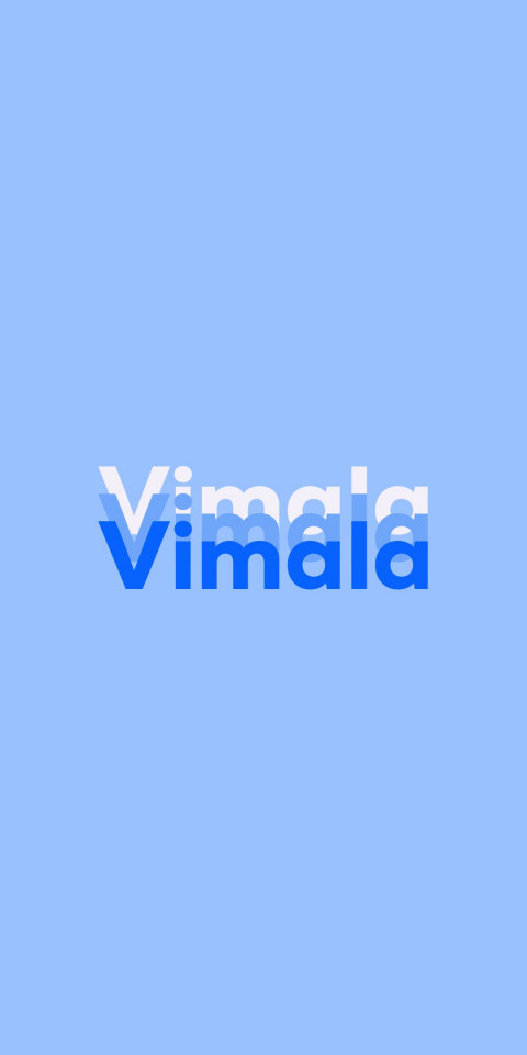 Free photo of Name DP: Vimala