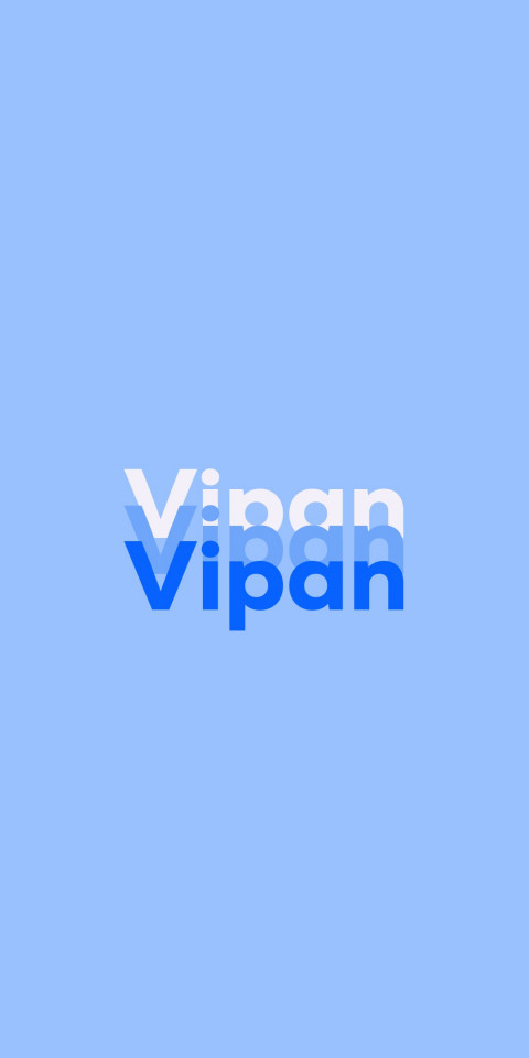 Free photo of Name DP: Vipan