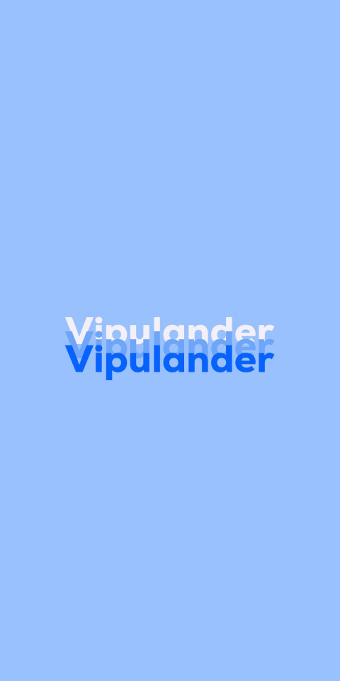 Free photo of Name DP: Vipulander