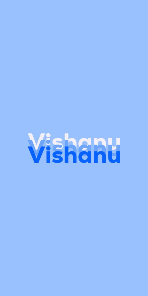 Free photo of Name DP: Vishanu