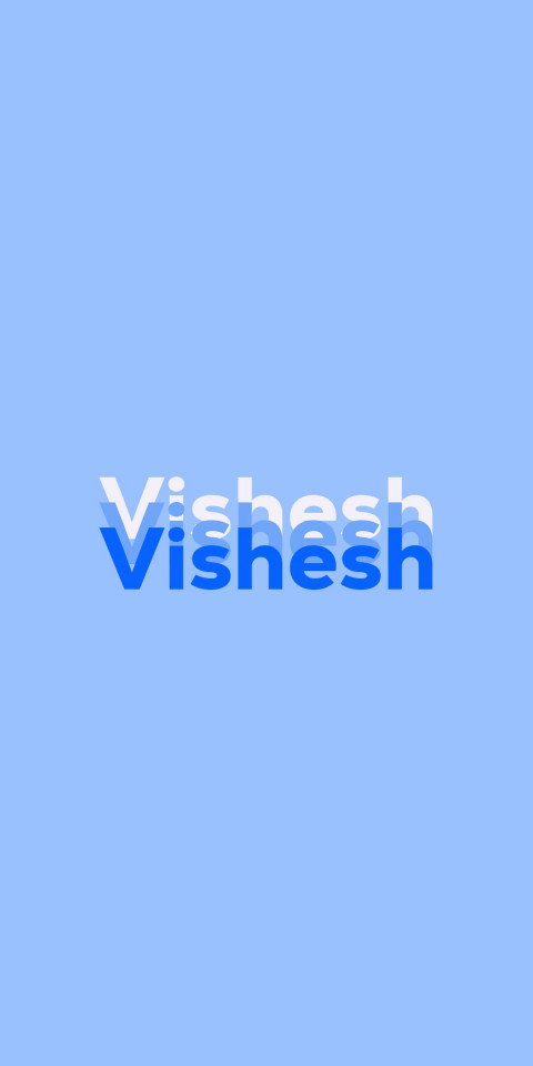 Free photo of Name DP: Vishesh