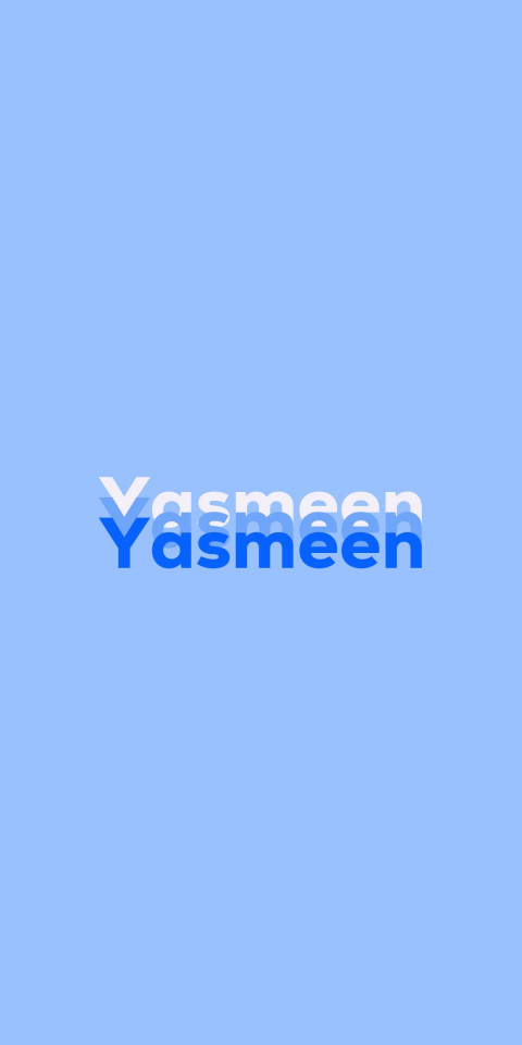 Free photo of Name DP: Yasmeen