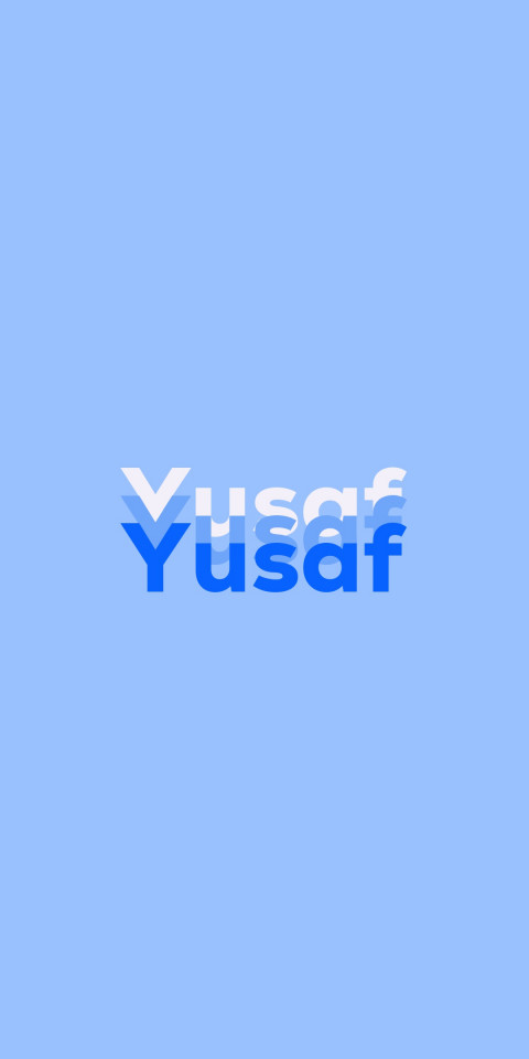 Free photo of Name DP: Yusaf