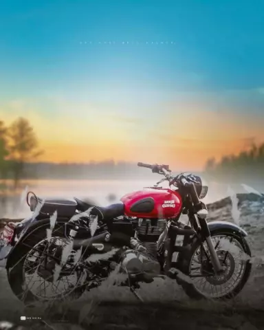 Bike Editing Background (with Road and Vintage)