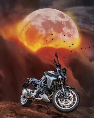 Bike Editing Background (with Sun and Helmet)