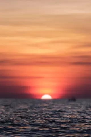 Blur CB Editing Background (with Sunset and Sea)