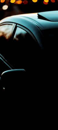 4K Amoled Wallpaper with Vehicle door Black & Car