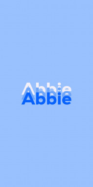 Name DP: Abbie