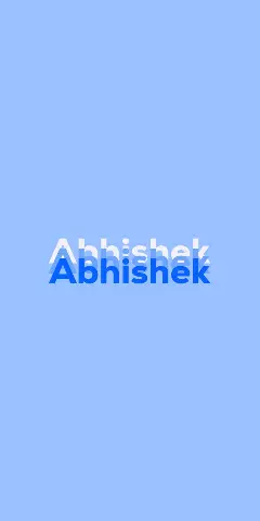 Abhishek Name Wallpaper