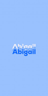Name DP: Abigail
