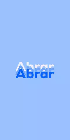 Name DP: Abrar