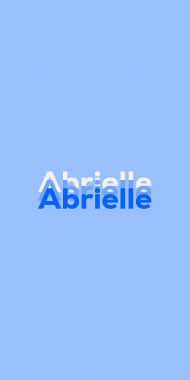 Name DP: Abrielle