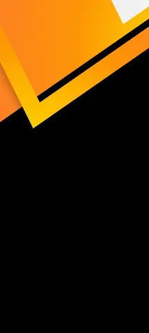Abstract Patterns Amoled Wallpaper with Black, Yellow & Orange