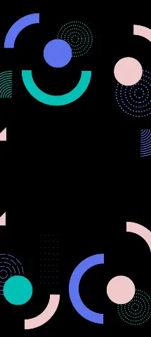 Abstract Patterns Amoled Wallpaper with Circle, Graphic design & Pattern