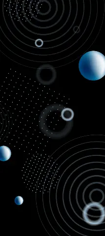Abstract Patterns Amoled Wallpaper with Circle, Water & Design